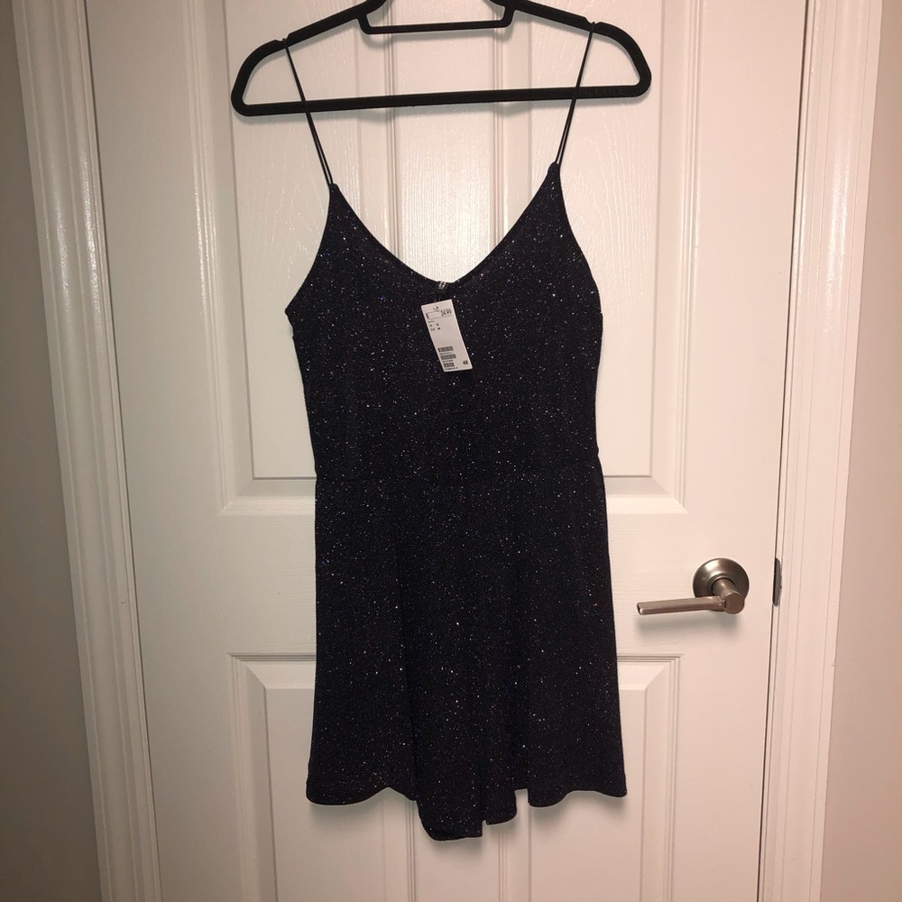 NWT H&M Glitter Romper